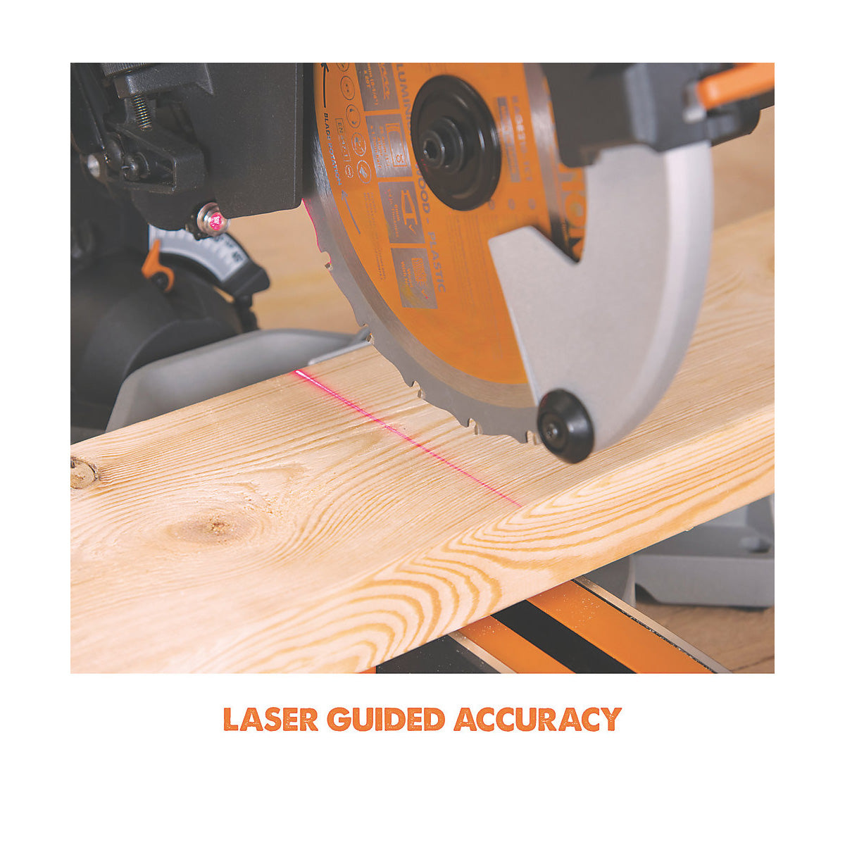 Evolution Mitre Saw Electric R210SMS Single Bevel 210mm Sliding 1500W 110V - Image 6