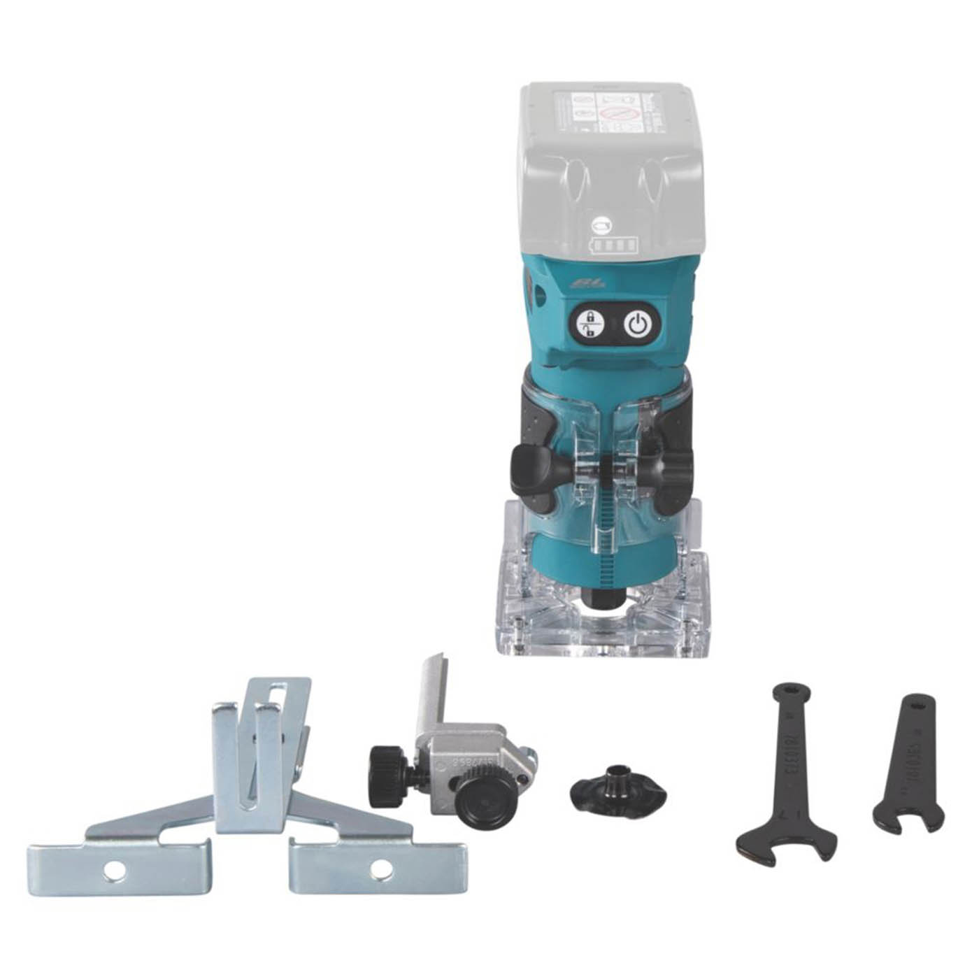 Makita Router/Trimmer Cordless 18V Li-Ion DRT52 Brushless Compact Body Only - Image 1