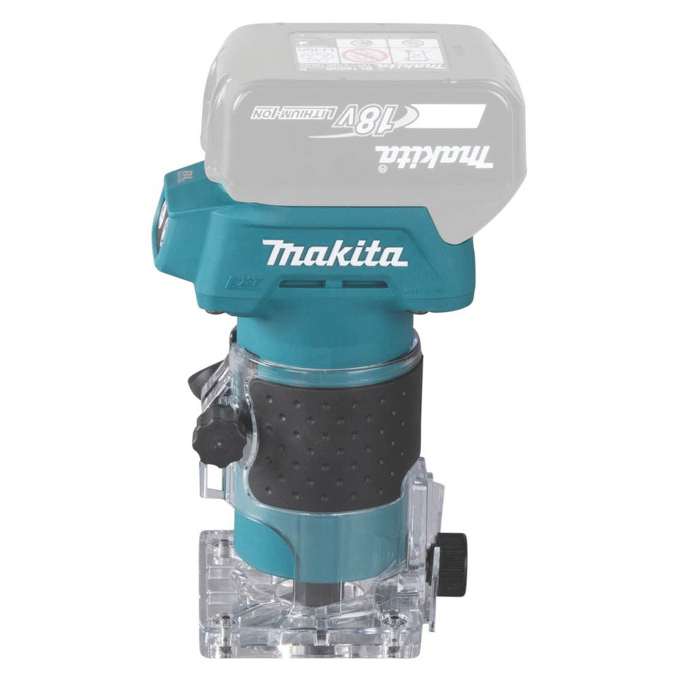 Makita Router/Trimmer Cordless 18V Li-Ion DRT52 Brushless Compact Body Only - Image 2