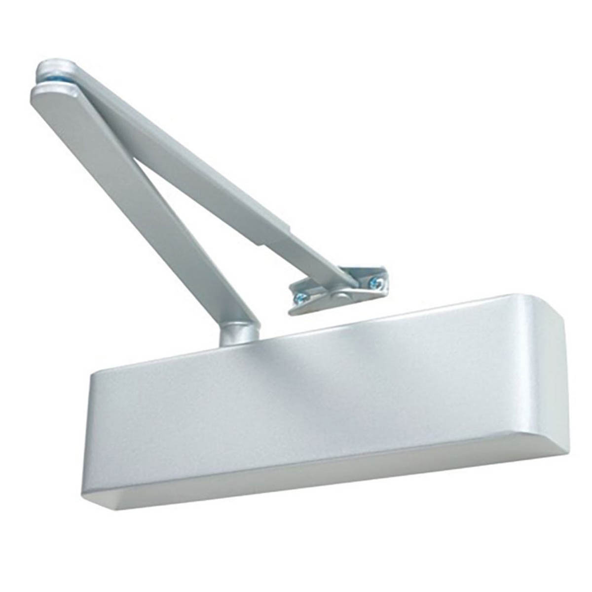 Rutland Door Closer Silver Fire Rated Overhead TS.5204 Universal Fitting - Image 1