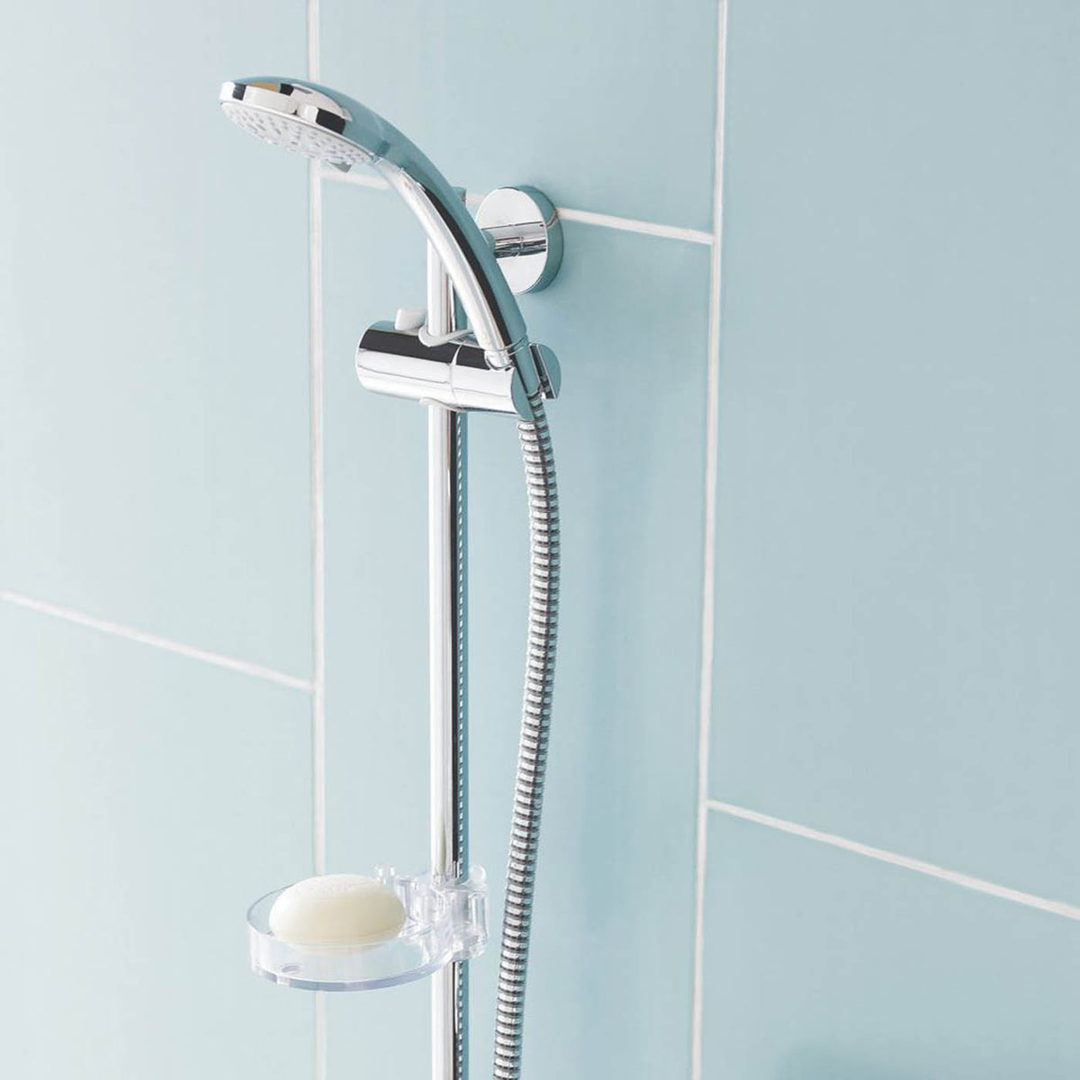 Ideal Standard Mixer Shower Kit Idealrain S3 Contemporary Chrome Round Head - Image 2