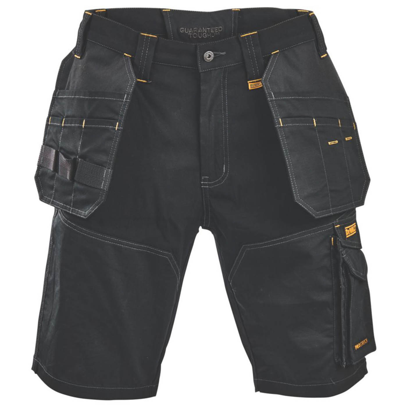 DeWalt Mens Shorts Black 7 Pocket 4 Way Stretch Breathable Comfortable 30" W - Image 4