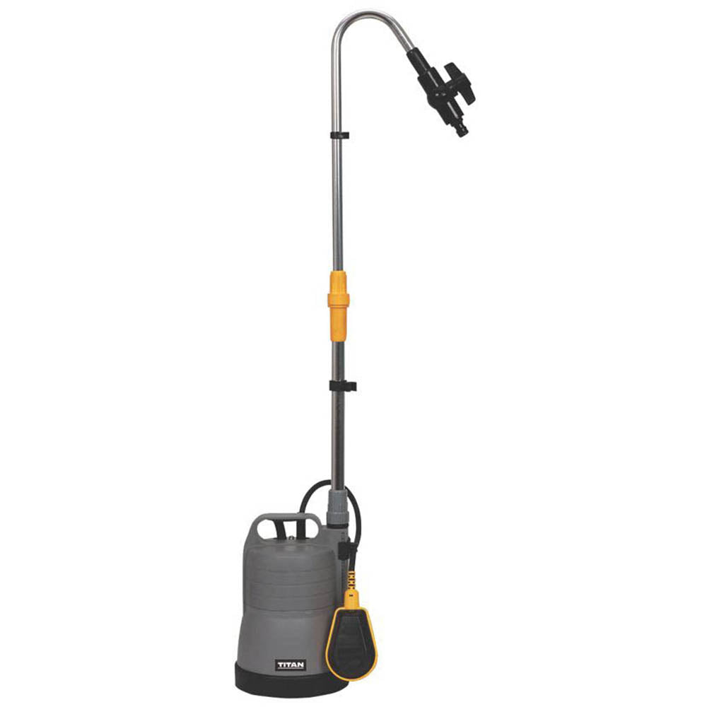 Titan Water Butt Pump Float Switch Push Fit 110W 240V Quick Release Connector - Image 3