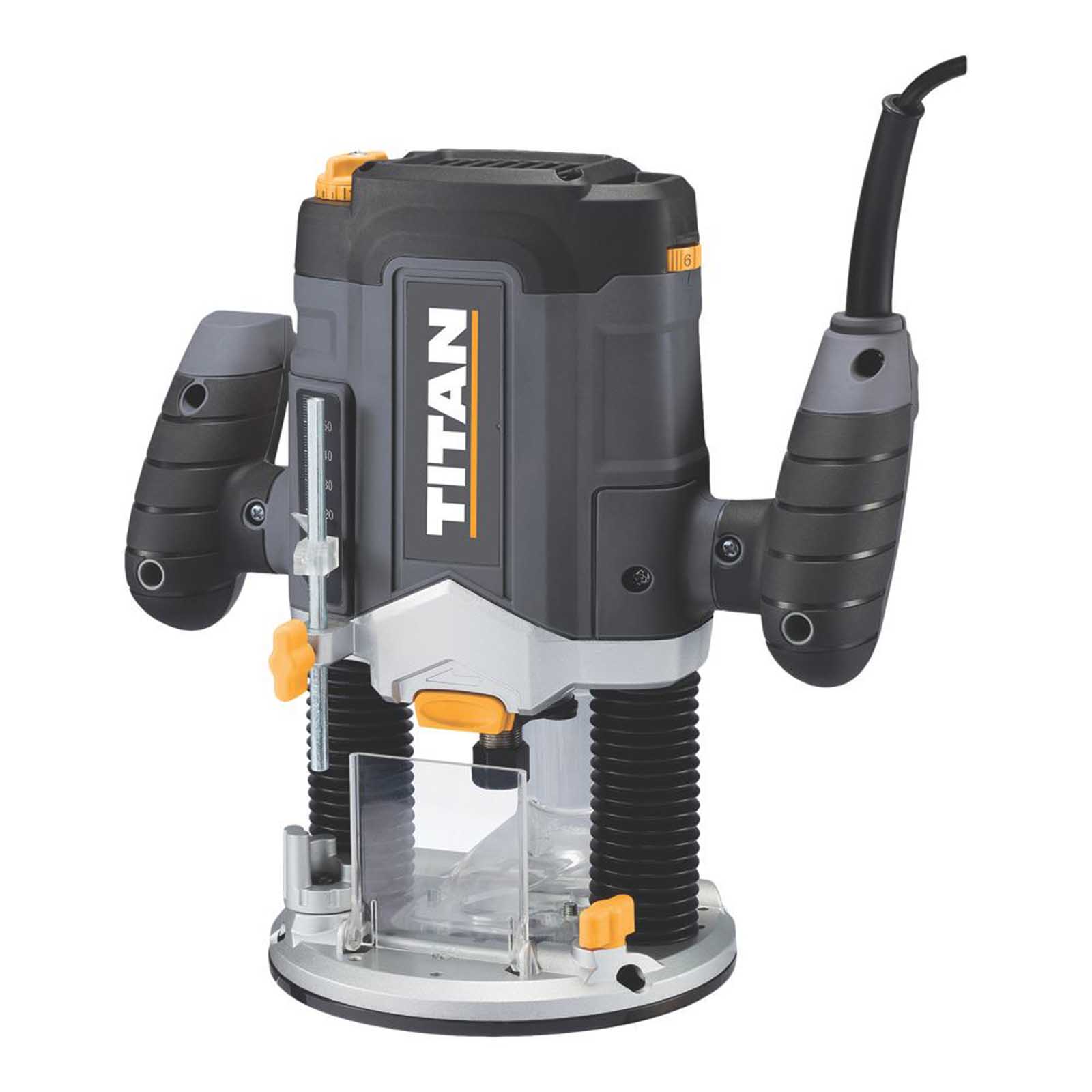 Titan TTB1337ROU 1200W 6mm & 8mm Electric Router 220-240V - Image 1