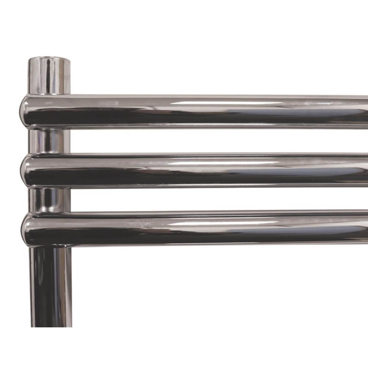 Towelrads Designer Towel Radiator Flat Chrome 500x400mm Bathroom - Image 2