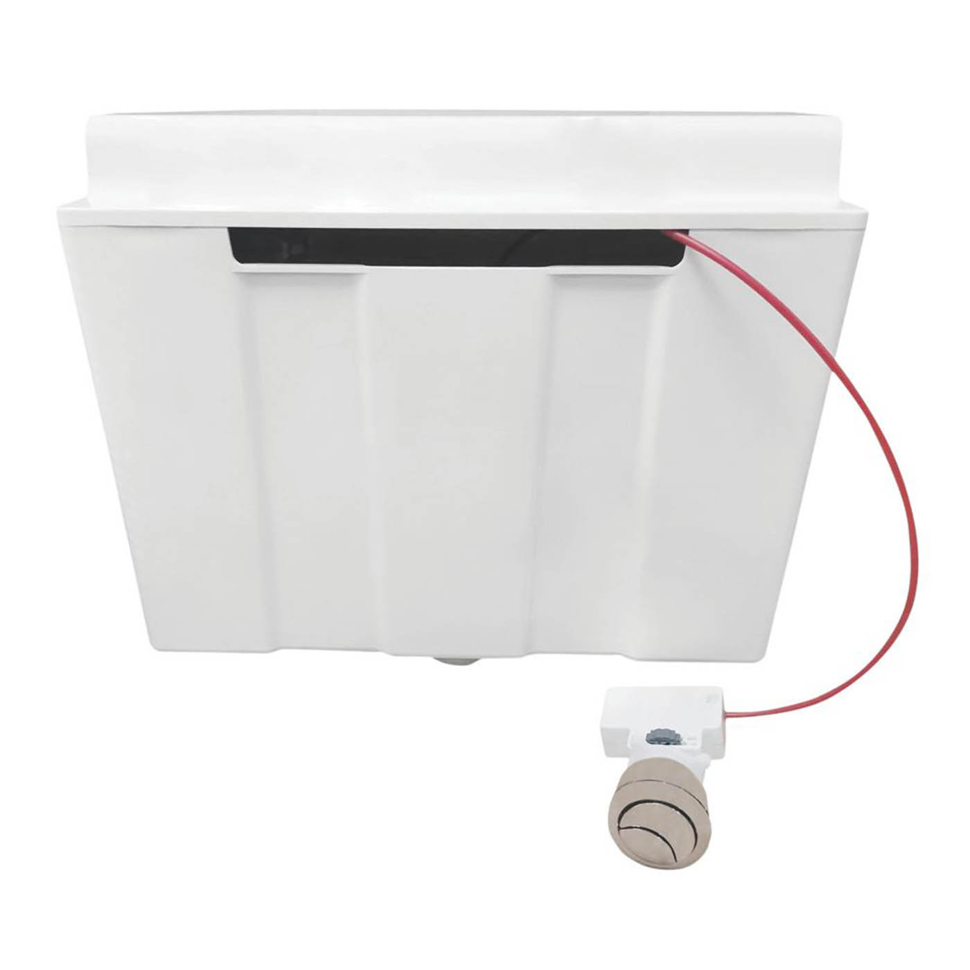 Flomasta Toilet Concealed Cistern Dual Flush 3.3-6L Bathroom WC Unit Push Button - Image 2