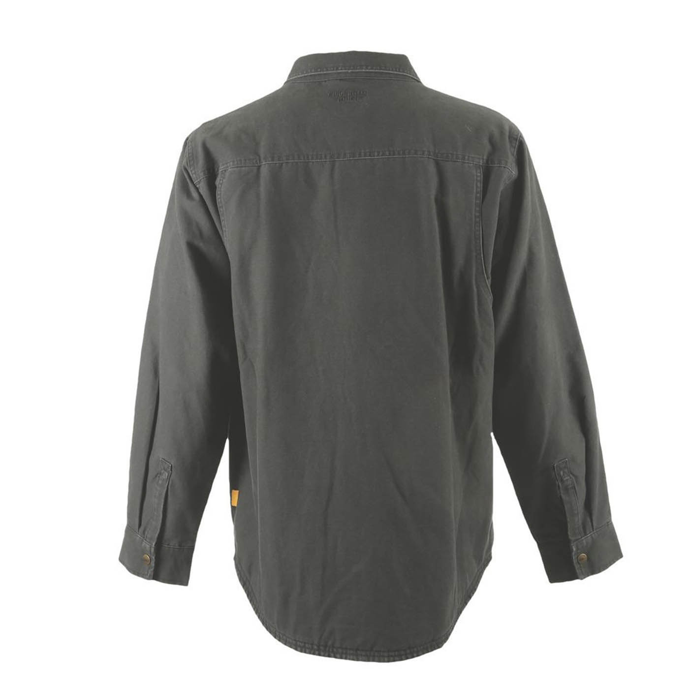 DeWalt Work Jacket Mens Grey Canvas Coat Pockets Poppers Medium 37-39" Chest - Image 3