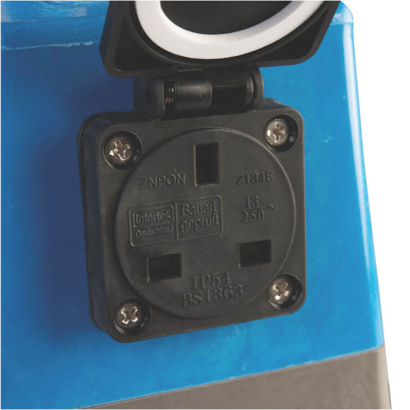 Defender Earth Leakage Unit Passive 40A 1-Gang Blue Switched Lightweight 230V - Image 5