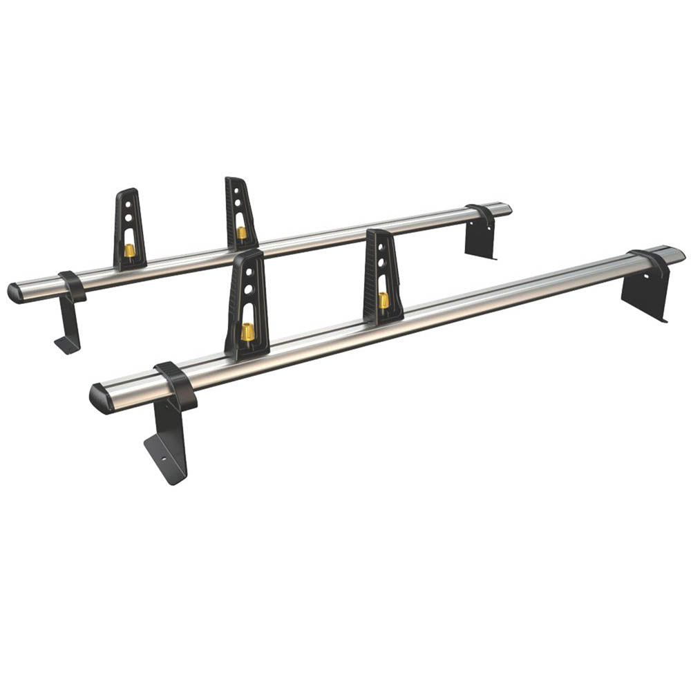 ULTI Ford Van Roof Bars Transit Courier 2014 On Low Roof Flat 1200mm Pack Of 2 - Image 1