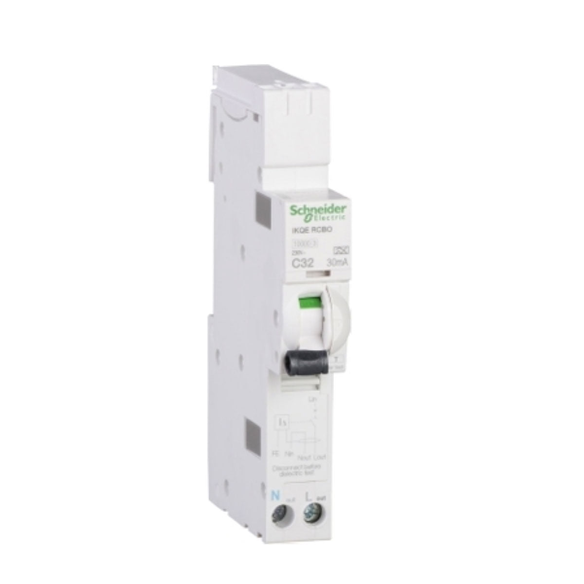 Schneider Electric iKQ 32A 30mA SP & N Type C RCBOs - Image 2