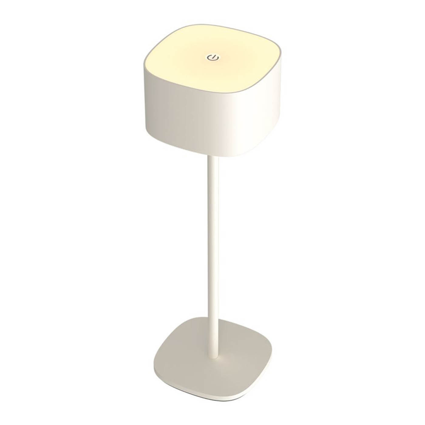 Calex Table Lamp LED Warm White Metal Sand Rechargeable Indoor Outdoor Modern - Image 1