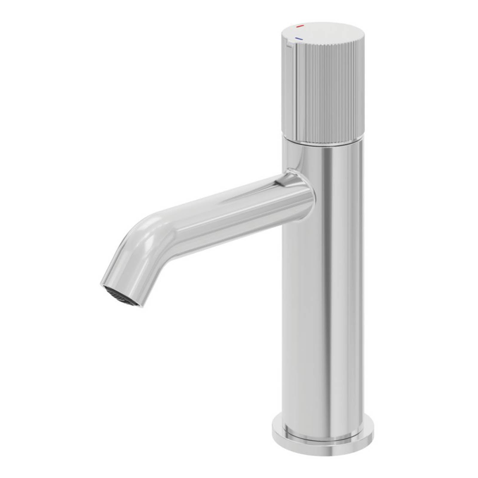 Swirl Bathroom Basin Tap Mono Mixer Chrome Single Lever Waste Modern Faucet - Image 1