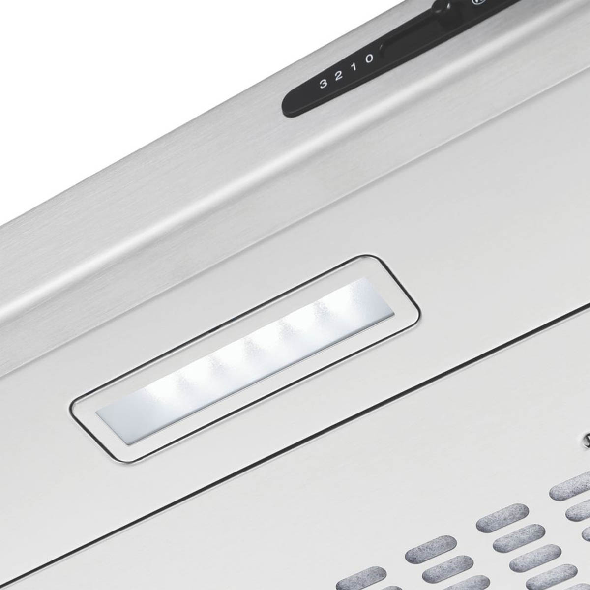 Cooker Hood Kitchen Extractor Stainless Steel 3 Speed Slider Control 600mm - Image 5