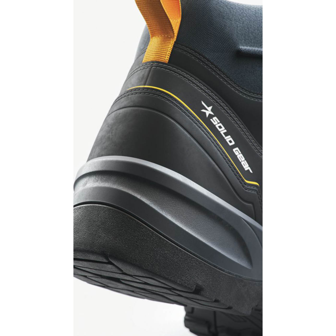 Solid Gear Essence Mid Size 9 Black Water-Resistant Safety Boots - Image 6