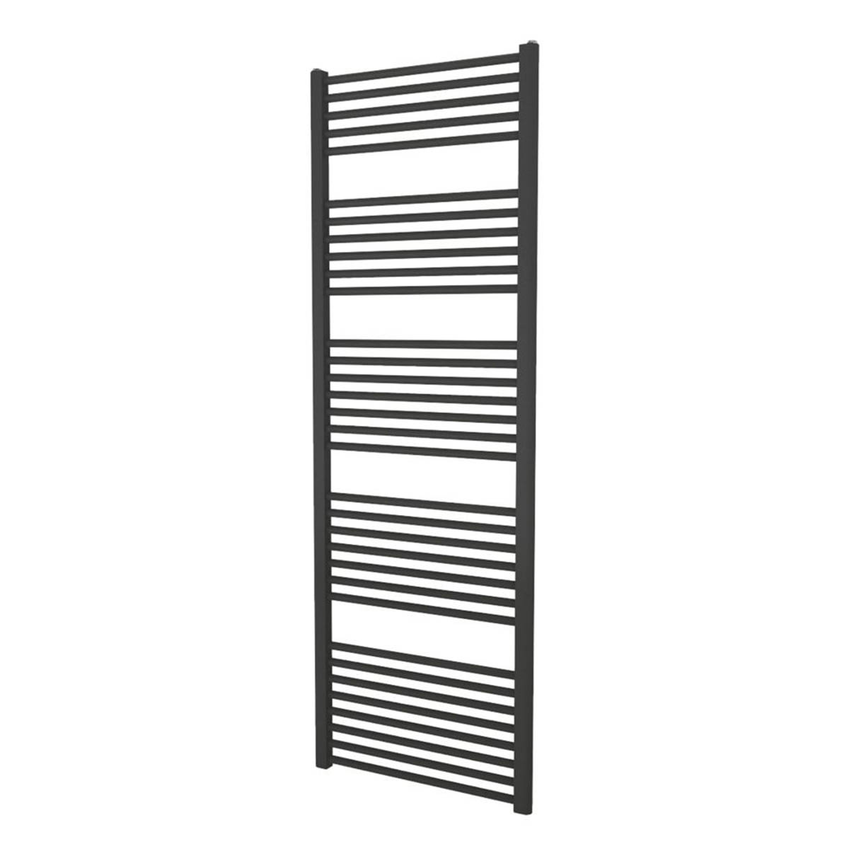 Designer Towel Rail Radiator Anthracite Flat Bathroom Warmer (H)172.8x(W)60cm - Image 1