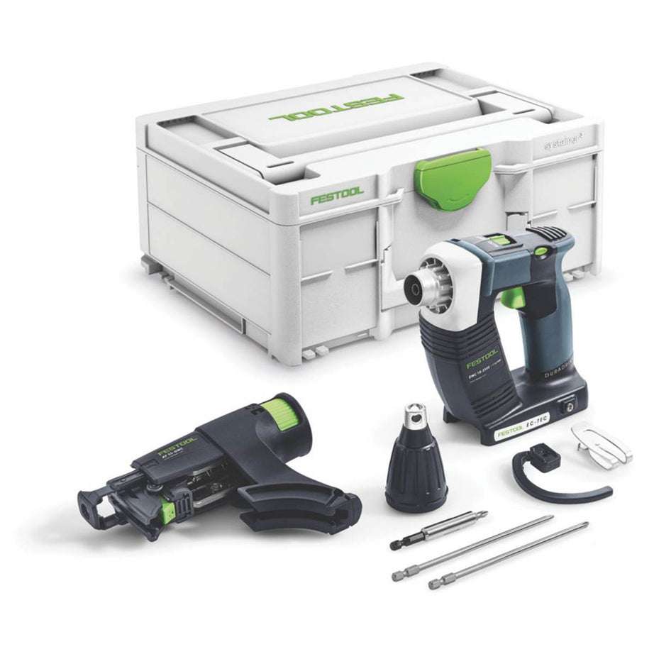 Festool Drywall Screwdriver Cordless 18V Li-Ion DWC18-2500-Basic Body Only - Image 1