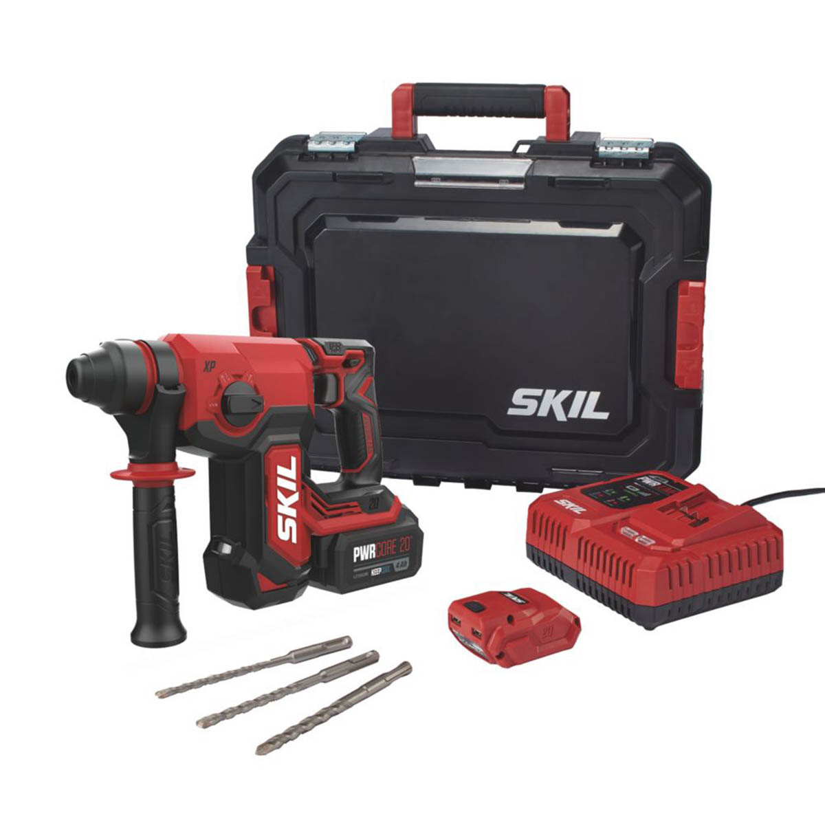 Skil SDS Drill Cordless 20V 4.0Ah Li-Ion RH1U3851GA Variable Speed Heavy Duty - Image 1