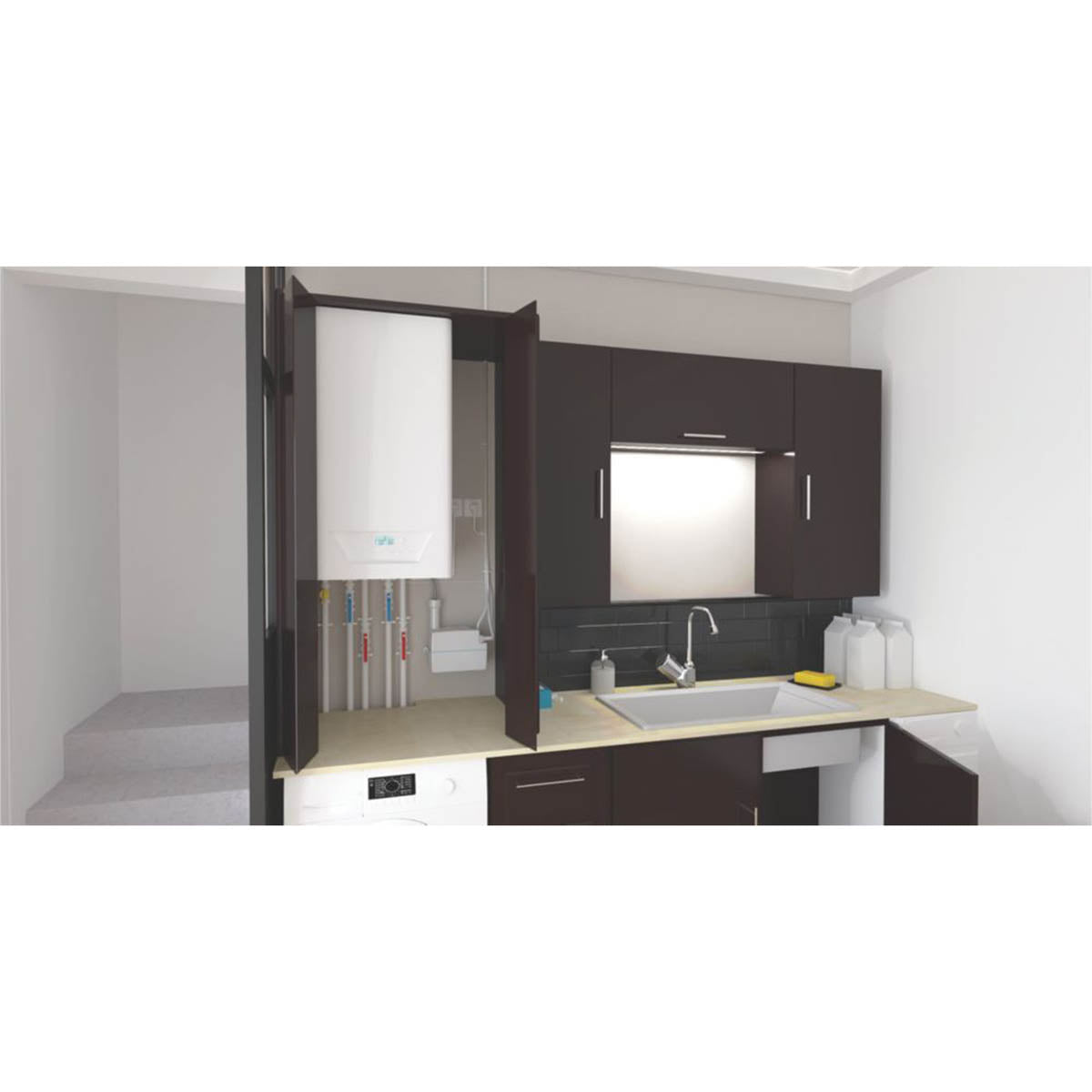 Boiler Condensate Unit Pump Wall-Mountable Automatic Removal From Air Cons - Image 2