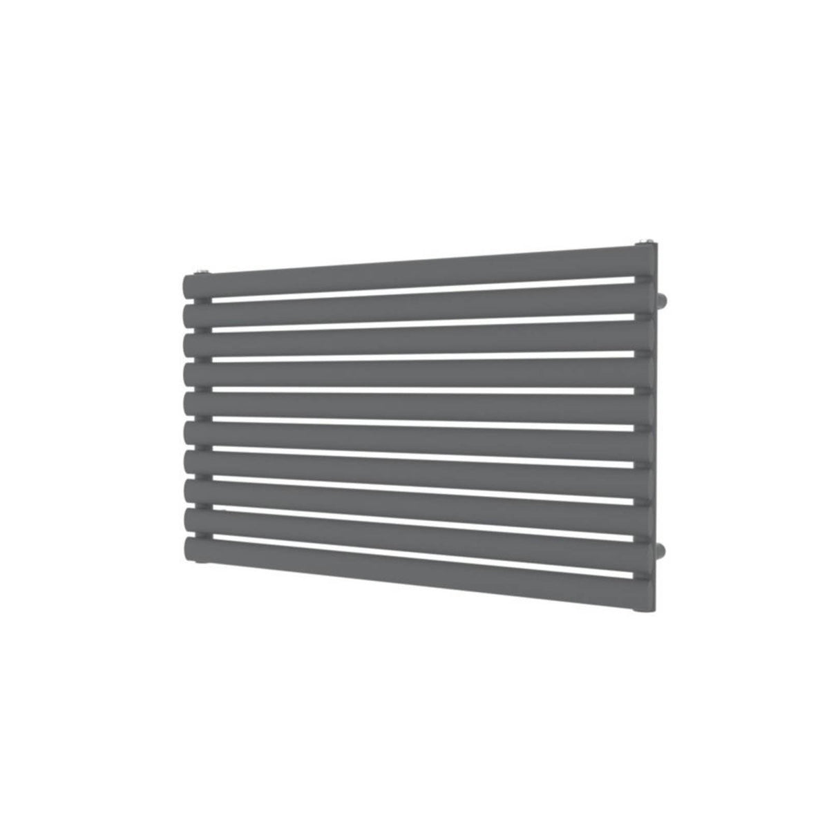 Flomasta Designer Radiator 2189BTU Anthracite Horizontal Single Panel 60x100cm - Image 1