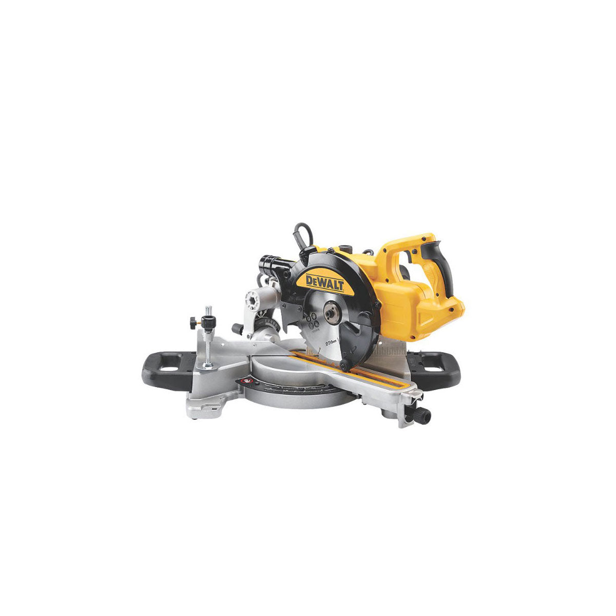 DeWalt Compound Mitre Saw Single-Bevel Sliding DWS773-GB 216mm Electric 240V - Image 1