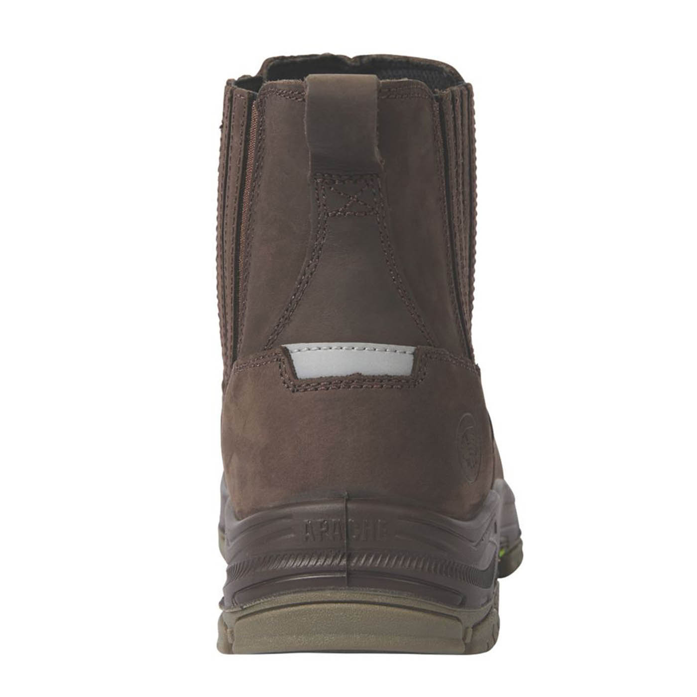 Apache Mens Safety Boots Brown Composite Toe Cap Waterproof Lightweight Size 10 - Image 4