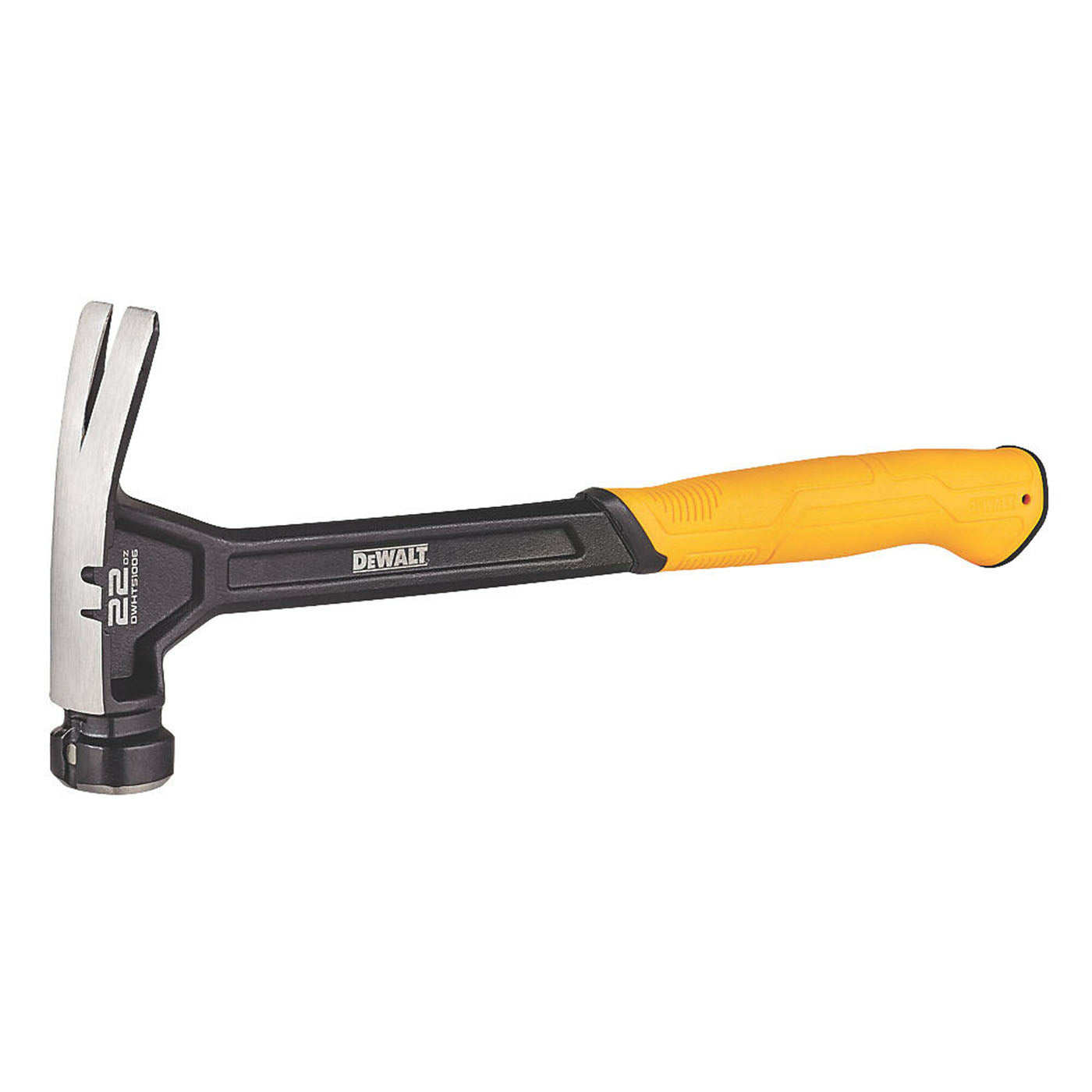 DeWalt Claw Hammer XP Single Piece Comfort Grip Heat Treated Steel Head 0.62 Kg - Image 1