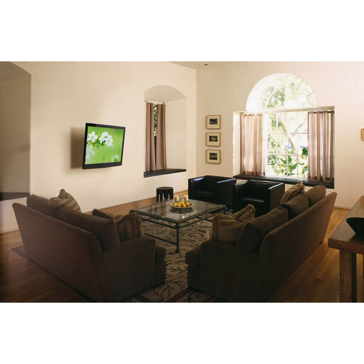 Sanus TV Wall Mount 32-47" Tilt Swivel Full Motion Bracket Quick Release - Image 5