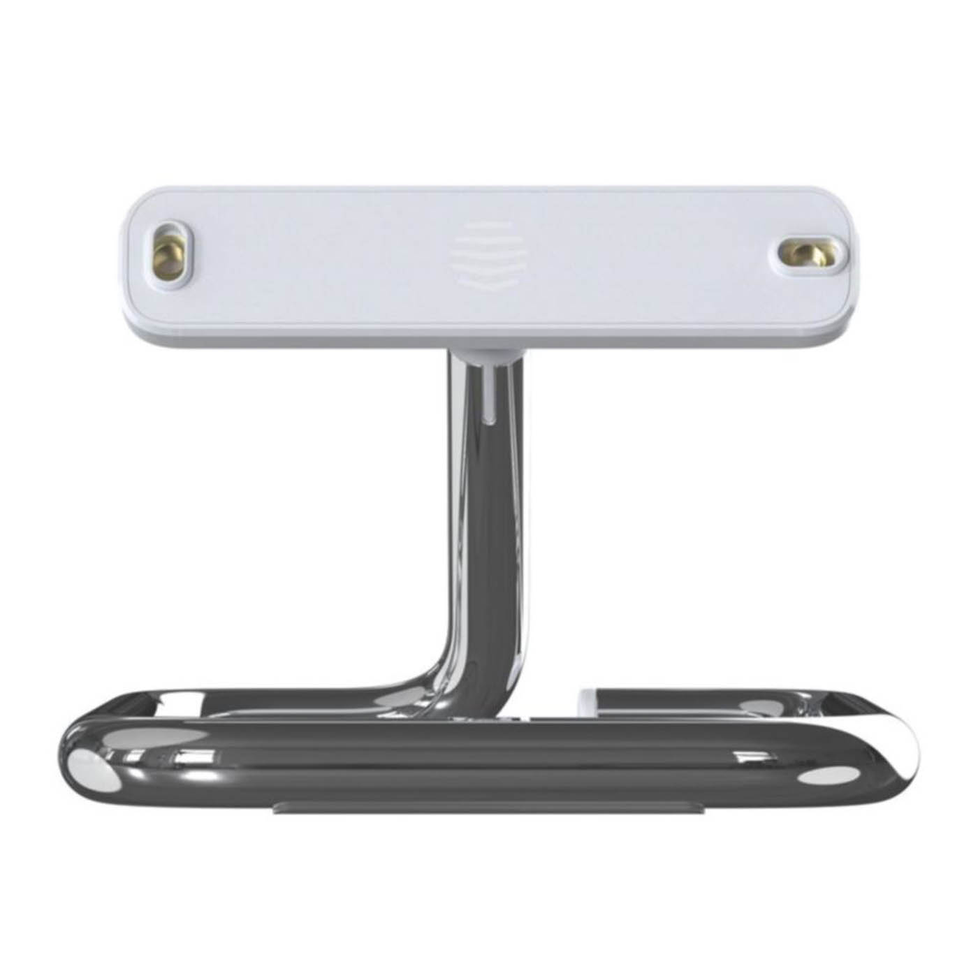 Hive Silver White Thermostat Stand Solid Zinc Alloy Base Chrome Plated Finish - Image 2