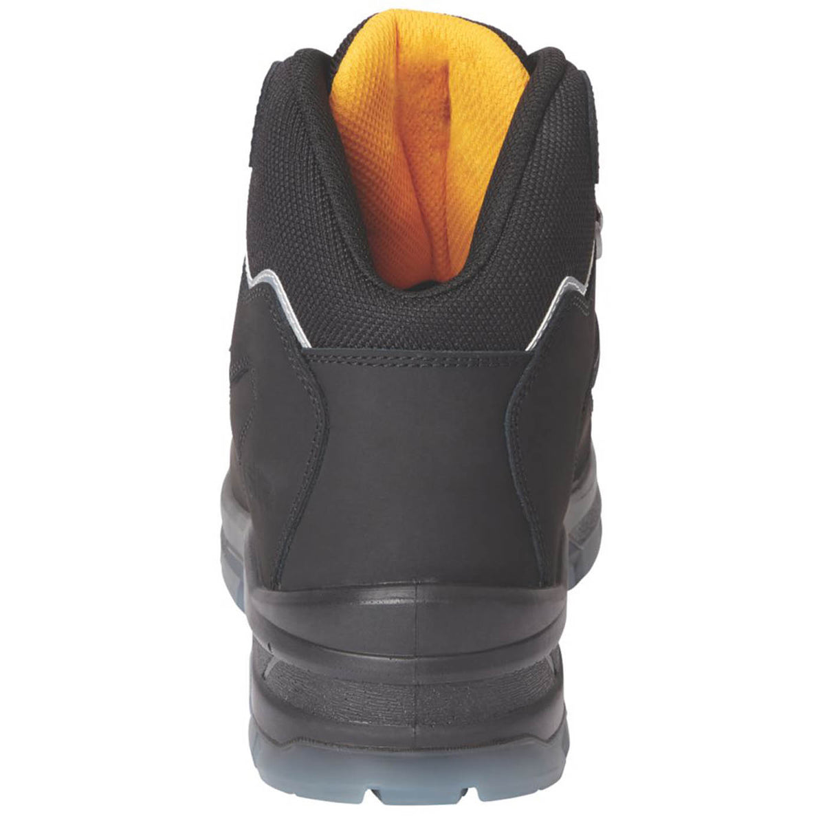 Site Safety Boots Mens Standard Fit Waterproof Black Leather Steel Toe Size 8 - Image 4