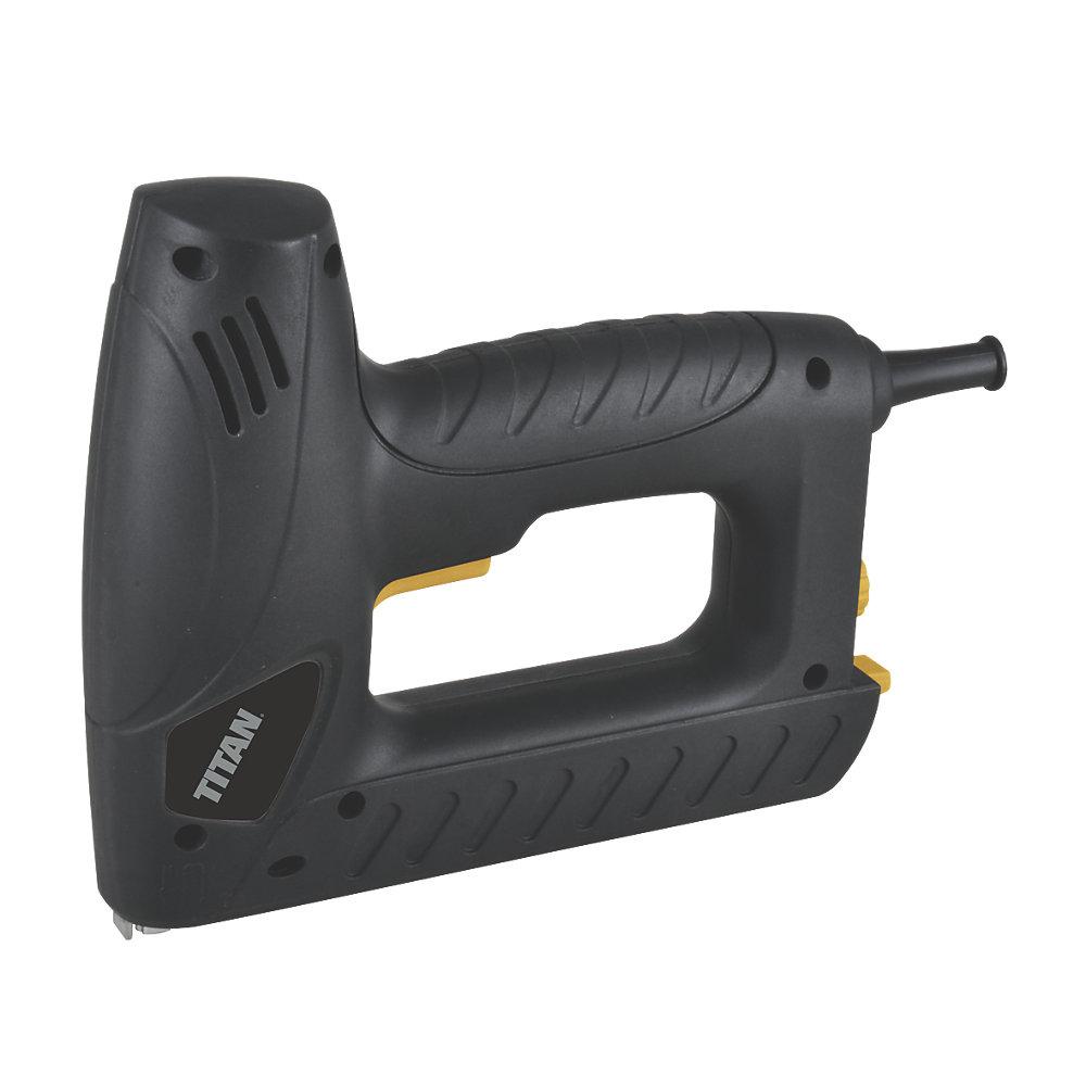 Titan Nail Gun Stapler Straight Corded Electric 15mm TTB515STP Anti-Jam 240V - Image 2