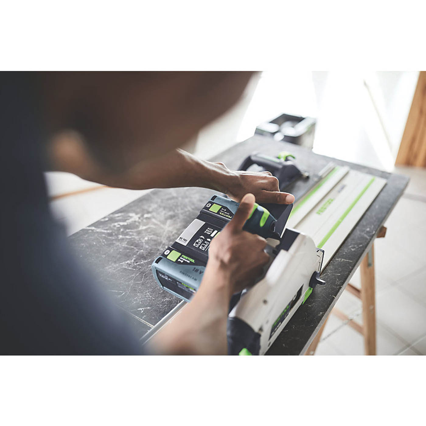 Festool Plunge Saw Cordless TSC 55 5.0 Kebi-Plus/XL 18V 160mm Body Only - Image 5