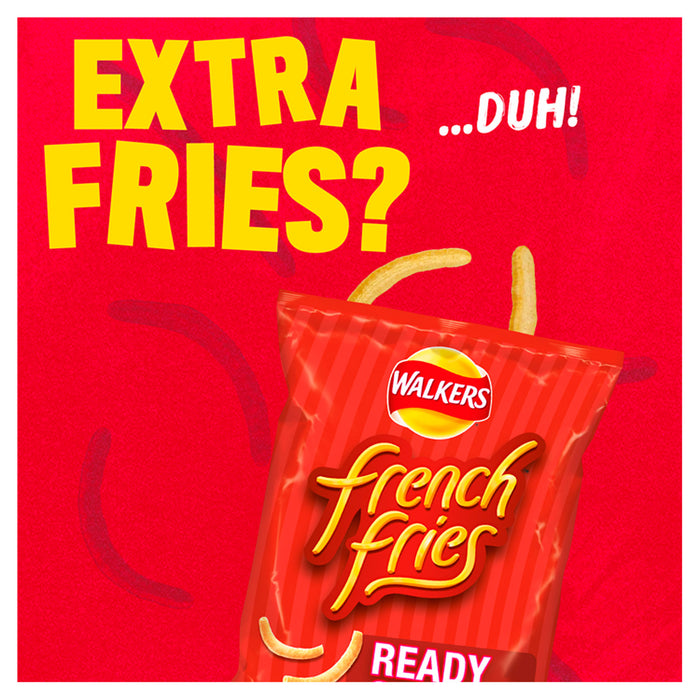 Walkers Crisps French Fries Ready Salted Snacks Pack of 32 x 21g - Image 2