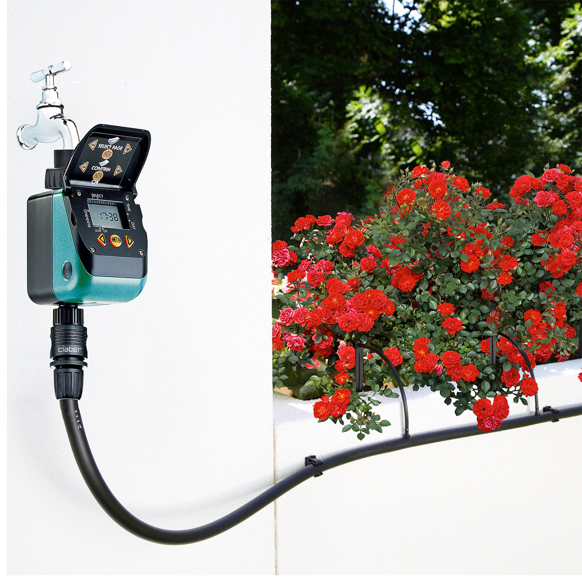 Claber Rainjet Irrigation Controller 50014 Battery-powered Easy Programming - Image 2