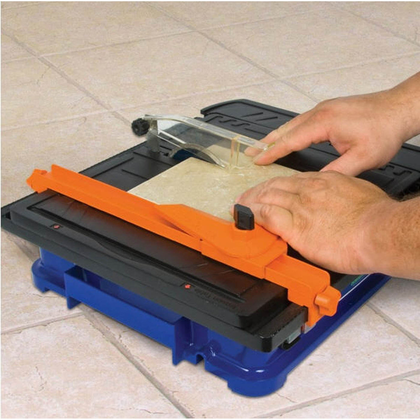 Vitrex Electric Wet Tile Saw Cutter Diamond Blade 450W TorqueMaster Adjustable - Image 1