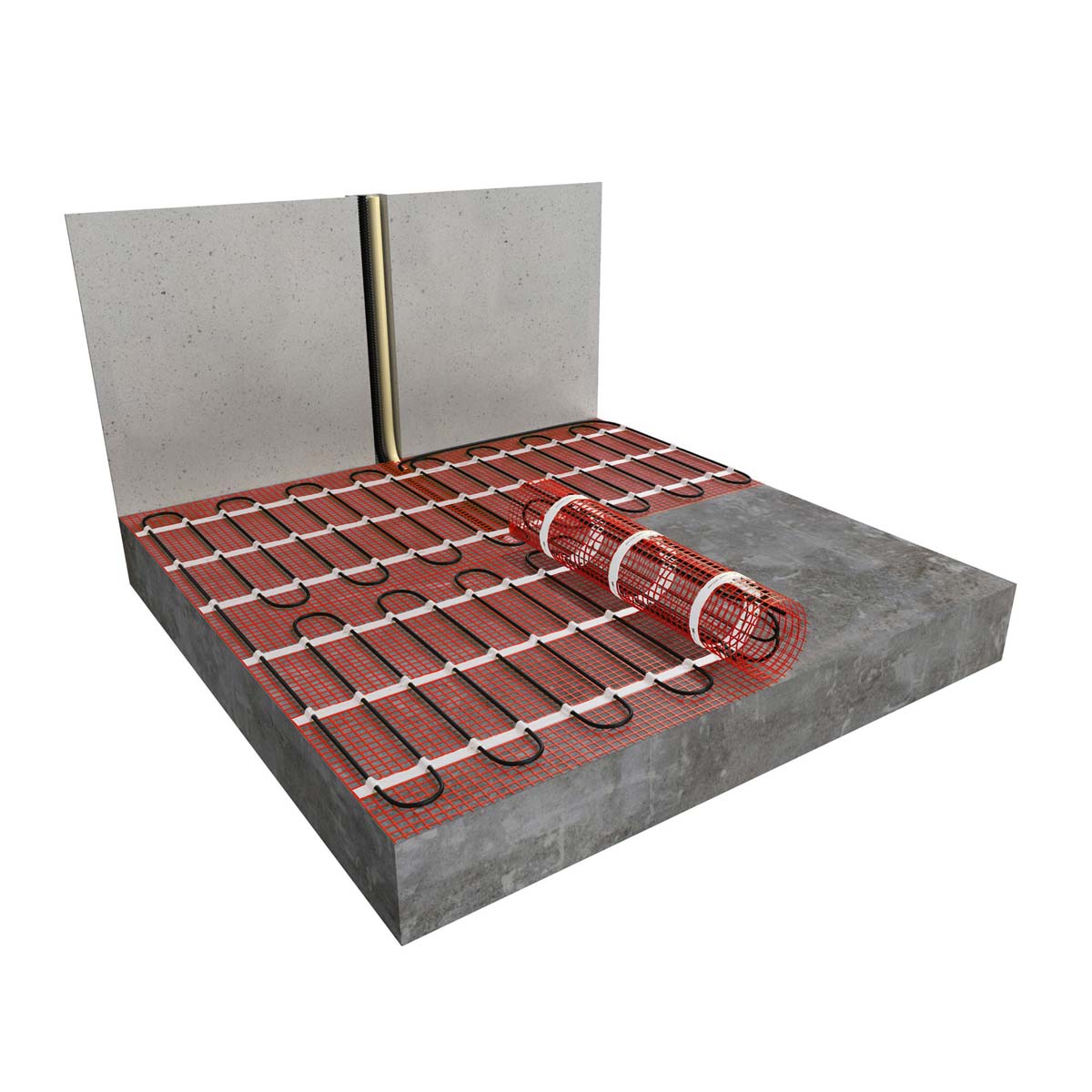Klima Underfloor Heating Mat System Electric 150W/m² Thermostatic 4m² 600W - Image 2