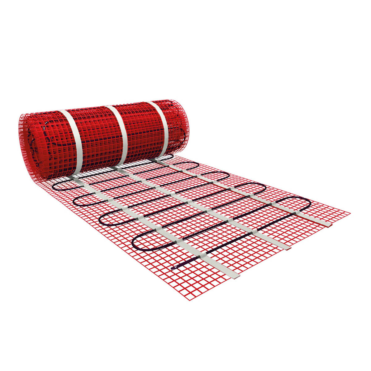 Klima Underfloor Heating Mat 2.5m² Thermostatic Electric Indoor 375W 5m - Image 1
