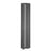 Designer Radiator Anthracite Steel Vertical Curved Contemporary(H)1800x(W)500mm - Image 1