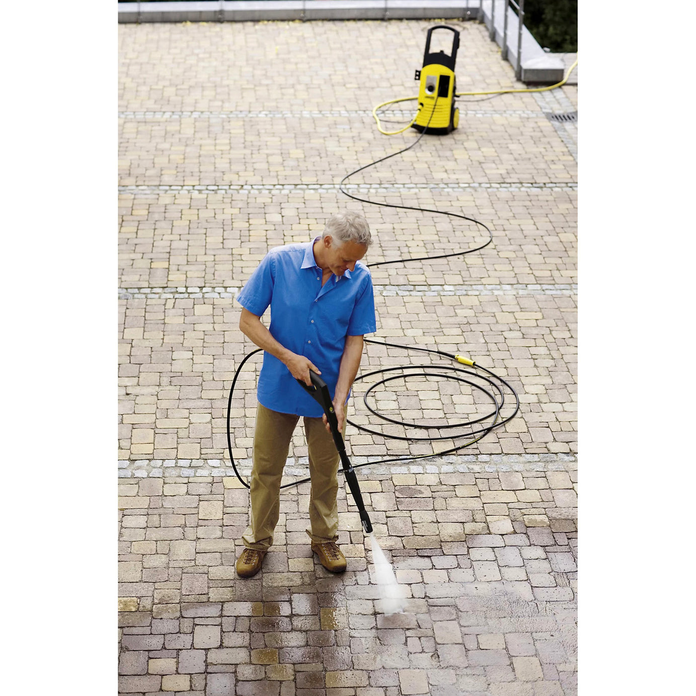 Karcher Hose Extension For Pressure Washers Flexible Extra Reach 6m - Image 2