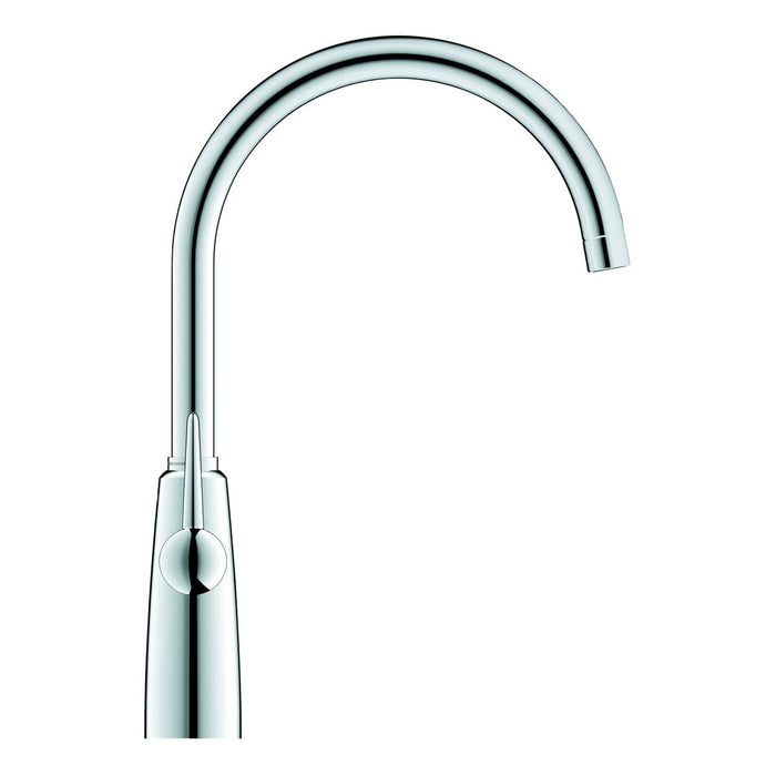 Grohe Kitchen Tap Mixer Monobloc Gloss Chrome Twin Lever Contemporary Faucet - Image 4