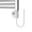 Towel Rail Radiator Electric Chrome Bathroom Warmer Ladder 150W (H)70x(W)40cm - Image 4