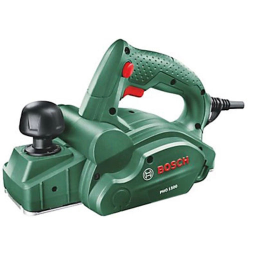 Bosch Corded Planer PHO1500 Green Reversible Blade Ergonomic Compact 550W 240V - Image 1