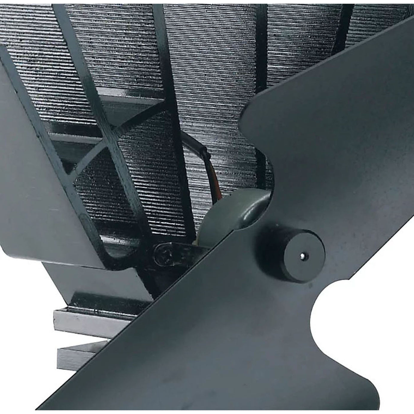 Cordless Stove Fan Eco Black Traditional Design Speed Control No Assembly 0.56Kg - Image 4