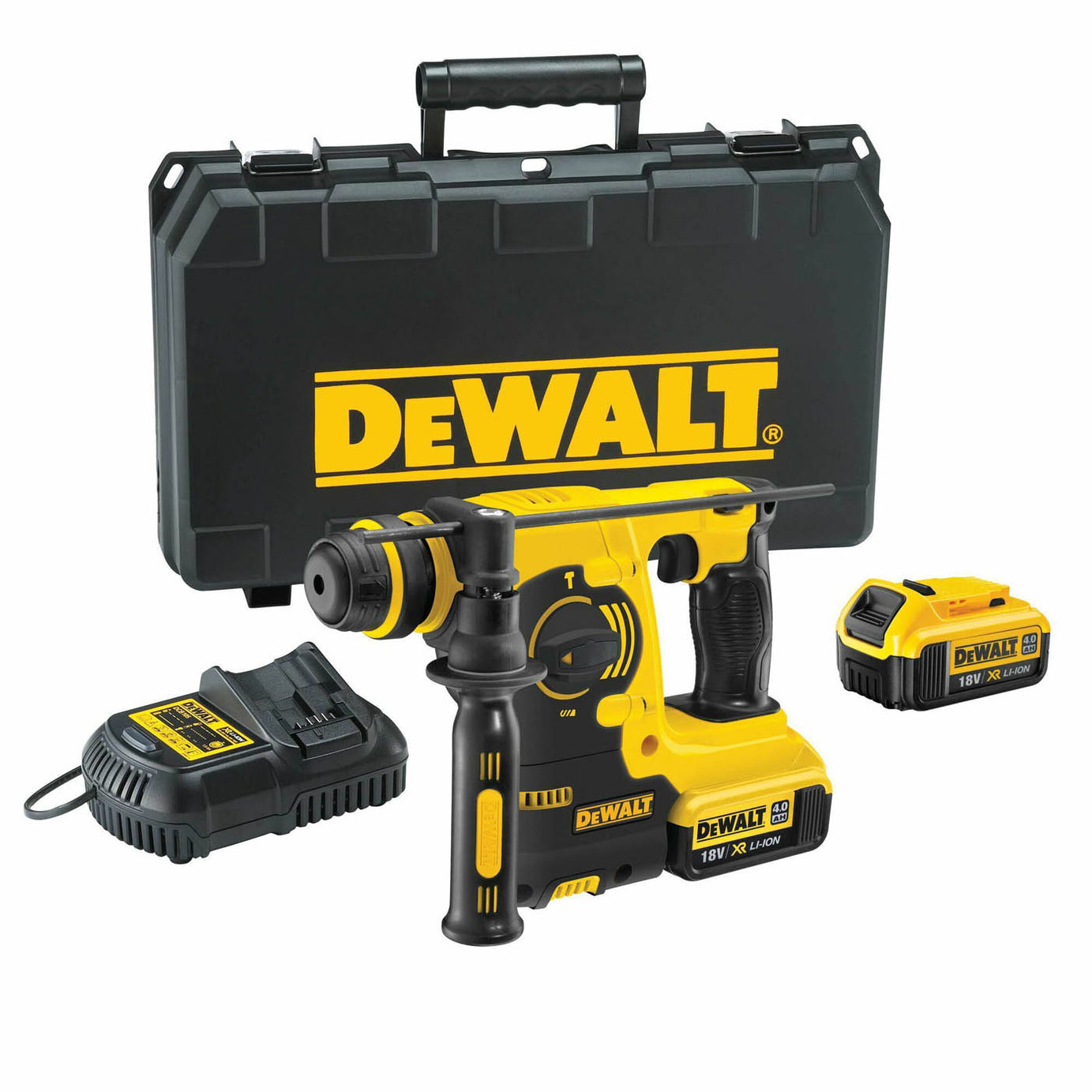 DeWalt SDS+ Drill Cordless DCH253M2-GB Brushless 18V 2 x 4Ah XR Li-Ion - Image 3