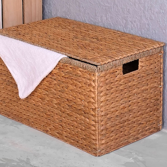 Form Storage Chest Box Baya Natural Foldable With Lid Handles (W)630mm (D)360mm - Image 4