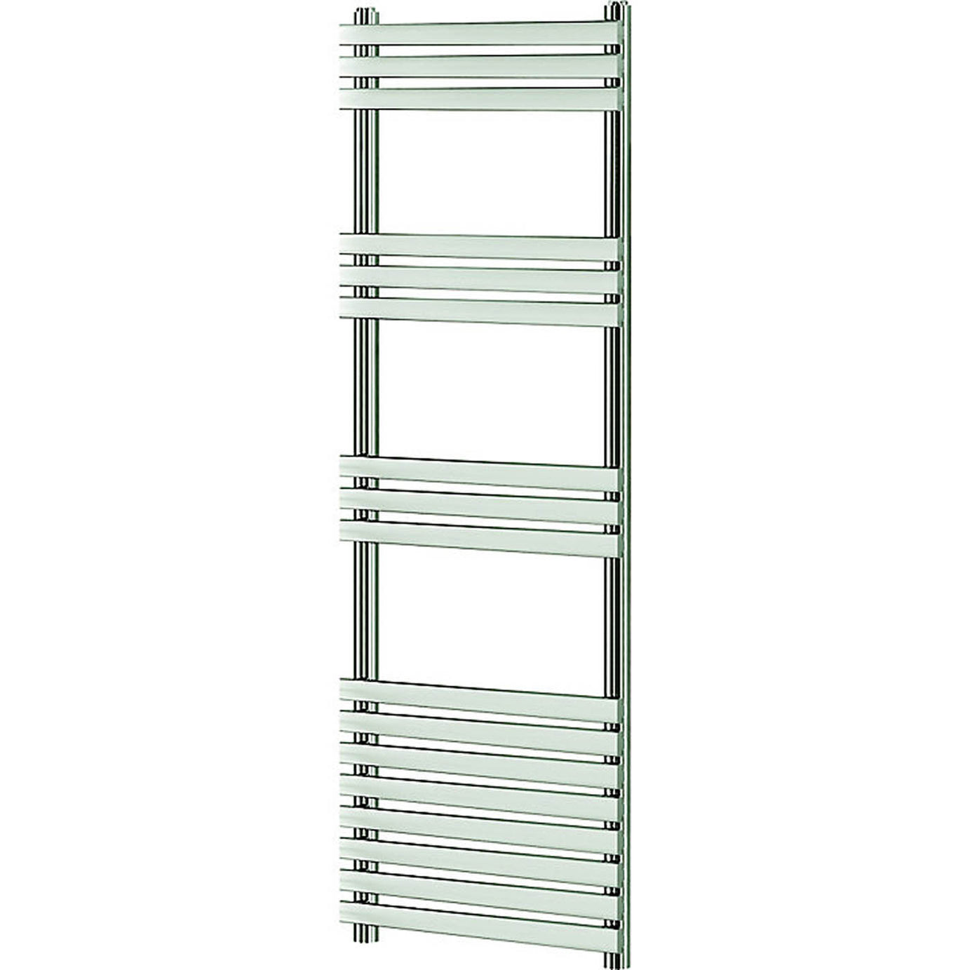 Blyss Towel Rail Radiator Chrome Flat Bathroom Warmer Ladder (H)170x(W)50cm - Image 1