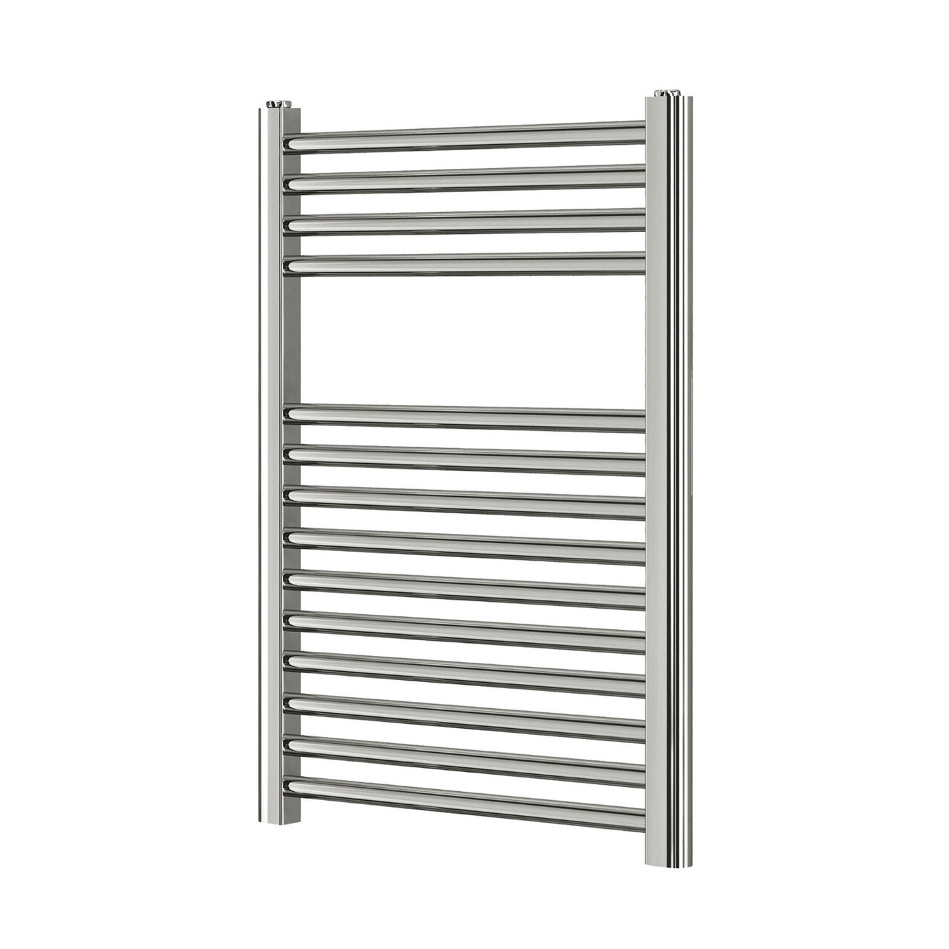 Blyss Towel Rail Radiator Heater Chrome Flat Bathroom Warmer Compact 70 x 40cm - Image 1