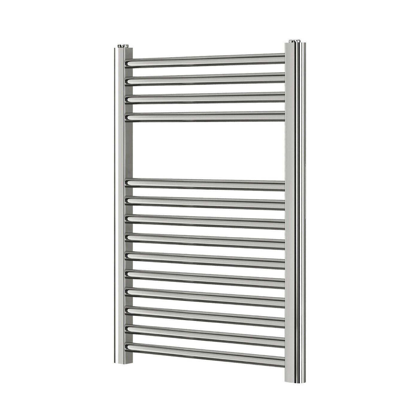 Blyss Towel Rail Radiator Heater Chrome Flat Bathroom Warmer Compact 70 x 40cm - Image 1