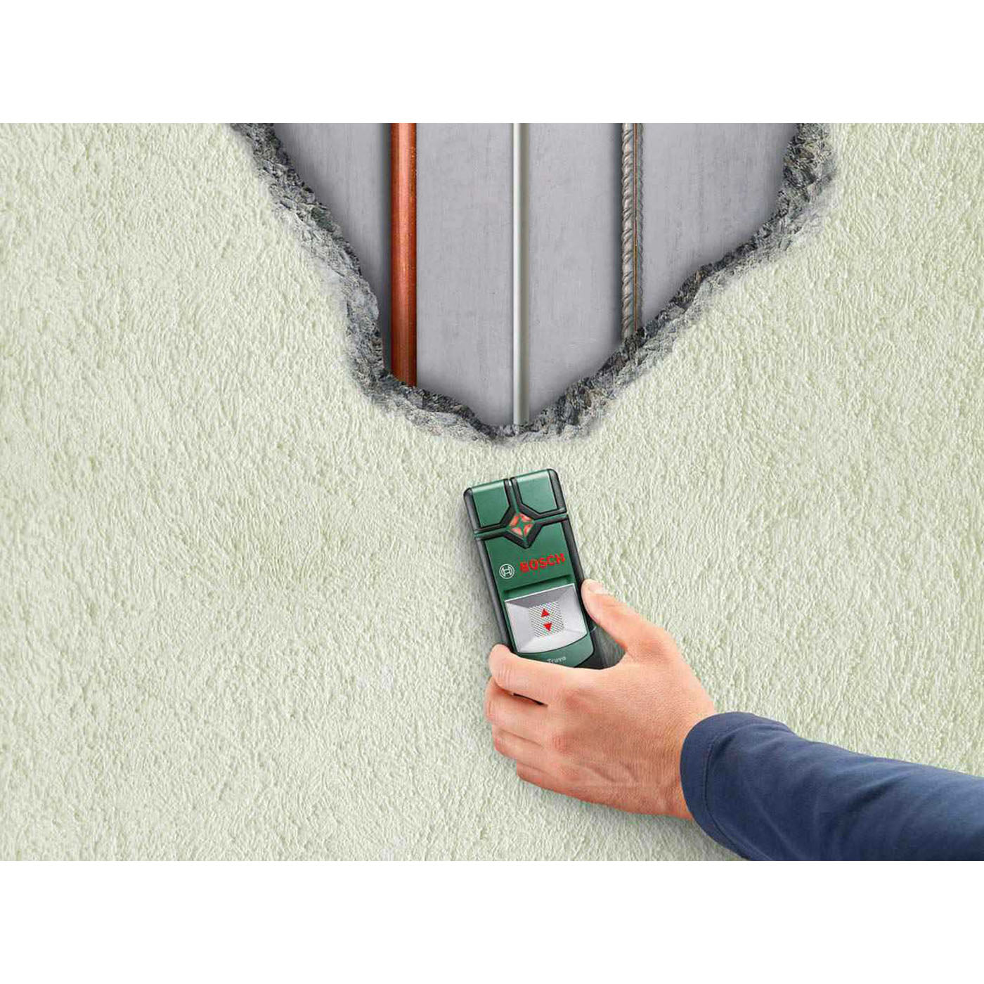 Bosch Electrical Detector Metal Live Wire Automatic Calibration Digital Portable - Image 4