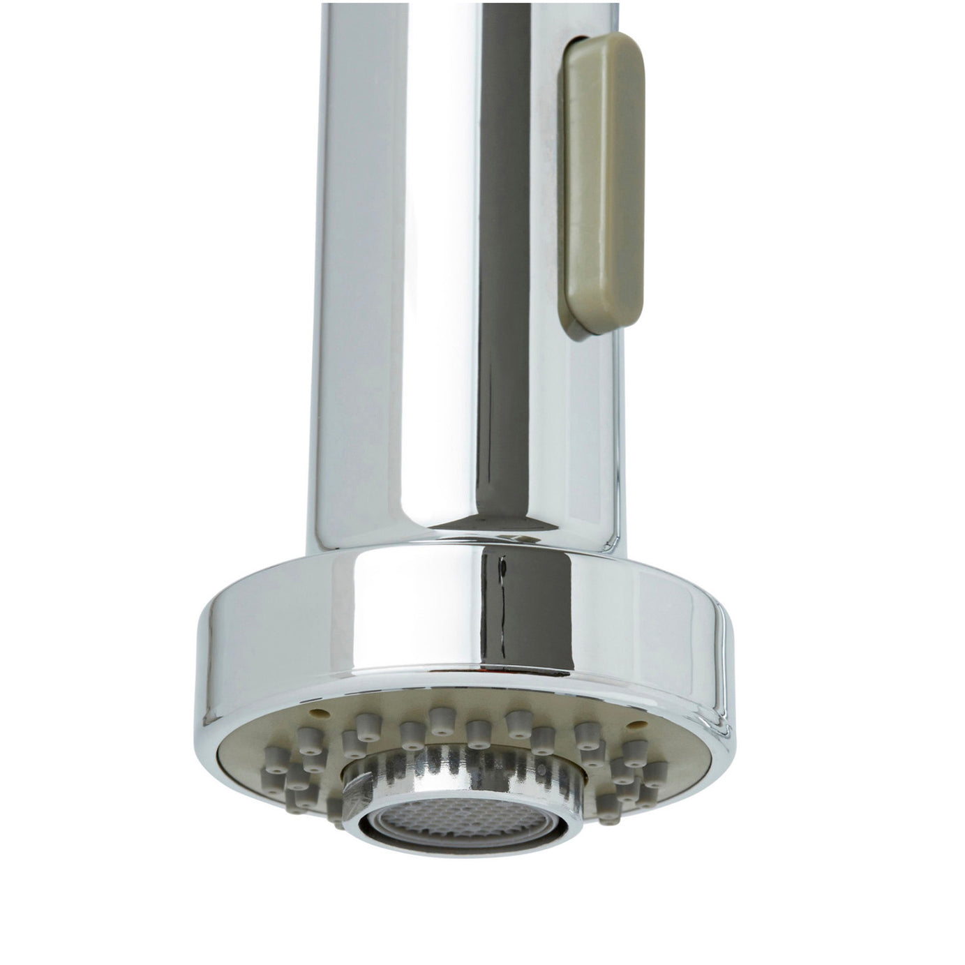 Kitchen Tap Mixer Chrome Dual Lever 1/4 Turn Spring Neck Pull Out Modern Faucet - Image 3