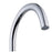 Kitchen Mixer Tap Bridge Dual Lever Swivel Spout Chrome Effect Modern - Image 4